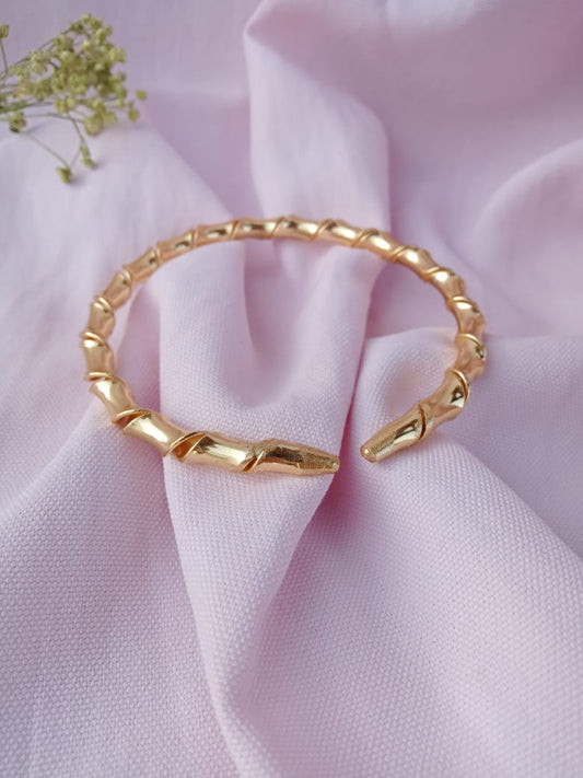 Bamboo Adjustable Plain Bangle