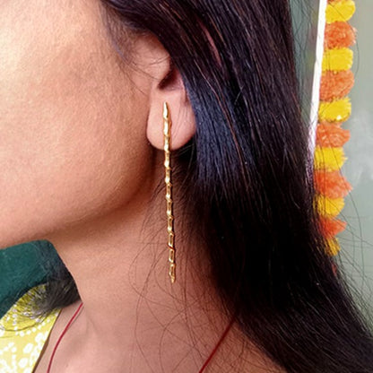 Long Bar Dangler Earrings
