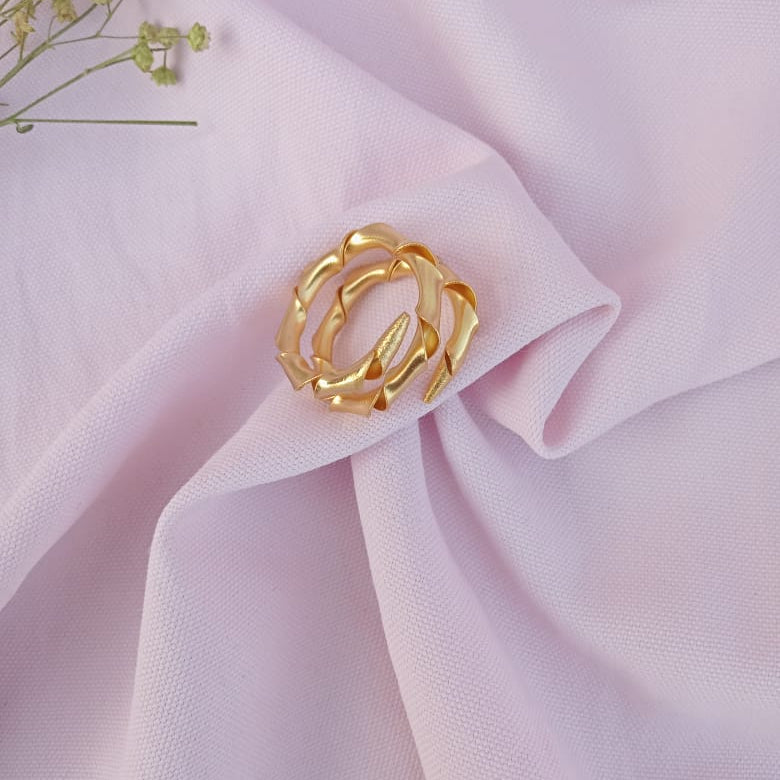 Bamboo Adjustable Ring