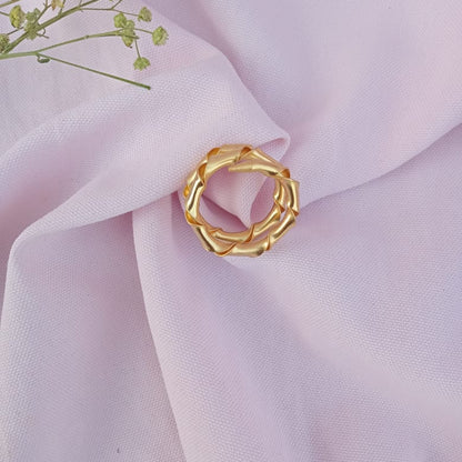 Bamboo Adjustable Ring