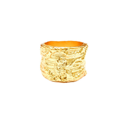 Hand Texture Ring