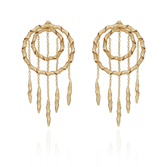 Multi-layered drop Earring