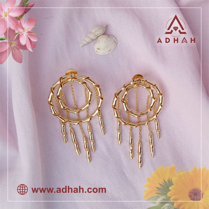 Multi-layered drop Earring