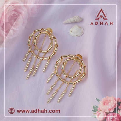 Multi-layered drop Earring