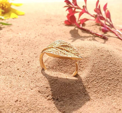 leaf Texture Ring