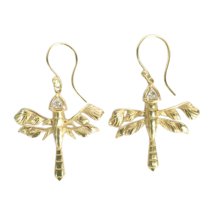 Dragonfly Dangles Earring